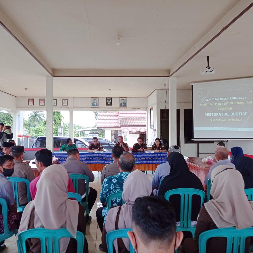 Kegiatan Restorative Justice - Penetapan Penghentian Penuntutan