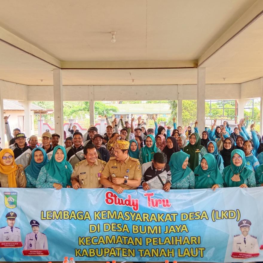 Study Tiru dari Desa Barambai Kolam Kanan Kab.Barito Kuala