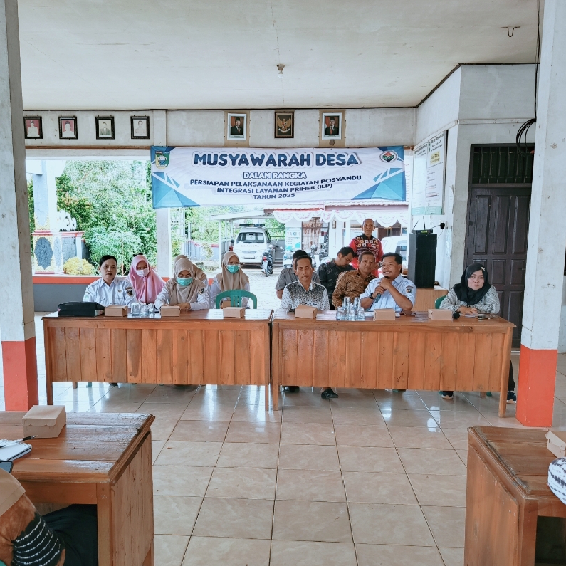 Musyawarah Persiapan Posyandu Intergrasi Layanan Primer (ILP)